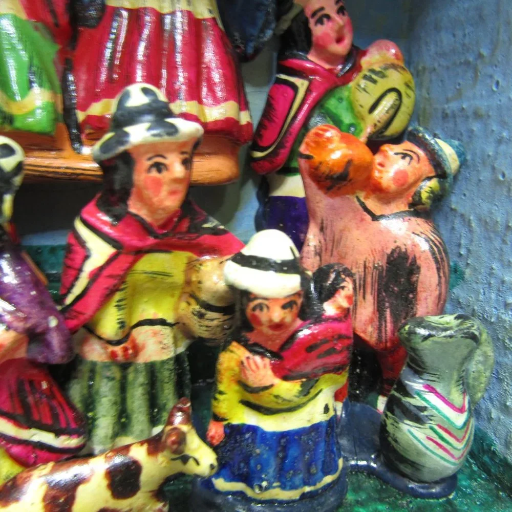 Vintage Angel Castro Retablo Folk Art - Picture 6 of 14